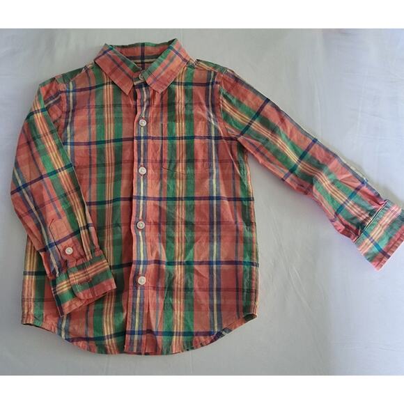 Janie and Jack- Boy's button up flannel set- 2 in total- size 2T - Picture 2 of 7